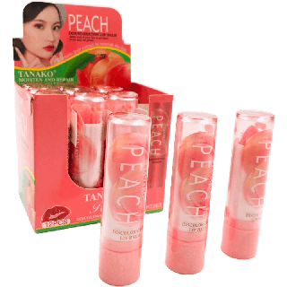 HT363 ลิปมัน ลิปบาล์ม ลิปมันพีช บำรุงริมฝีปาก TANAHO PEACH ช่วยให้ปากชุ่มชื้น แก้ปากแห้ง ปากดำ