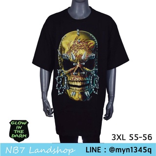 เสื้อยืดไซด์ใหญ่3xlรอบอก55-56"