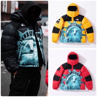 Supreme The northface Statue of Liberty Baltoro Freedom Goddess Joint Down Jacket