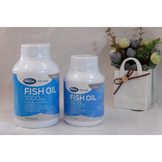 Mega We Care Fish Oil 1000mg  น้ำมันปลา 30เม็ด 100เม็ด