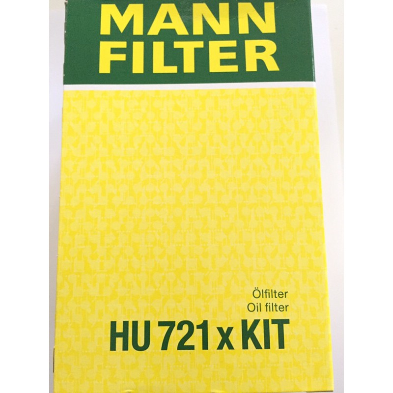 VOLVO FM12 GEAR BOX FILTER MANN HU721 X KIT