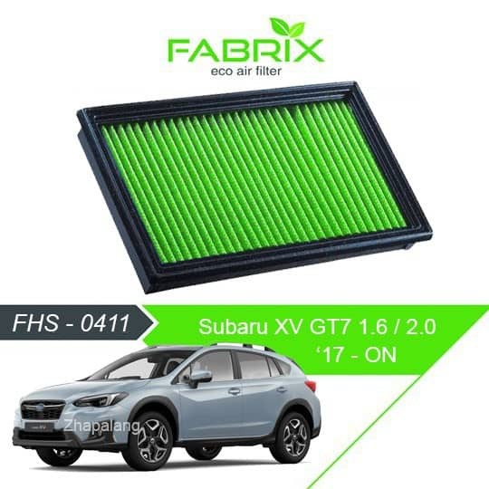SUBARU XV GT7 1.6 / 2.0 (2017 - 2020) FABRIX FHS-0411 Eco High Air Flow กรองอากาศ (HKS)