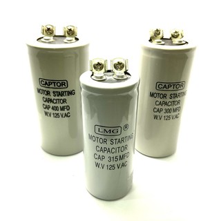 CAPTOR MOTOR 300MFD,315MFD,400MFD125VAC