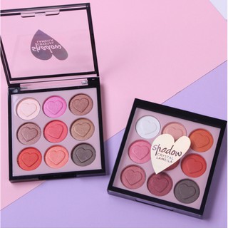 Latina อายแชโดว์พาเลท 9 สี สีสันสดใส