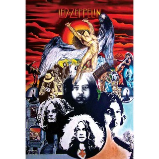 โปสเตอร์วงดนตรี Led-zeppelin