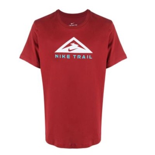 Nike Dri-fit Short-sleeve Trail Running T-shirt In Red size XS