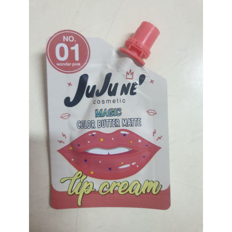 Jujune จูจูเน่ เมจิก คัลเลอร์ บัตเตอร์ แมท ลิป ครีม