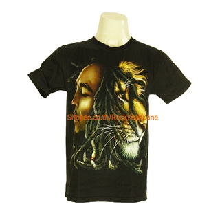 เสื้อวง BOB MARLEY เสื้อไซส์ยุโรป บ็อบ มาร์เลย์ PTA6033 เสื้อวงร็อค เมทัล สากล Rockyeah