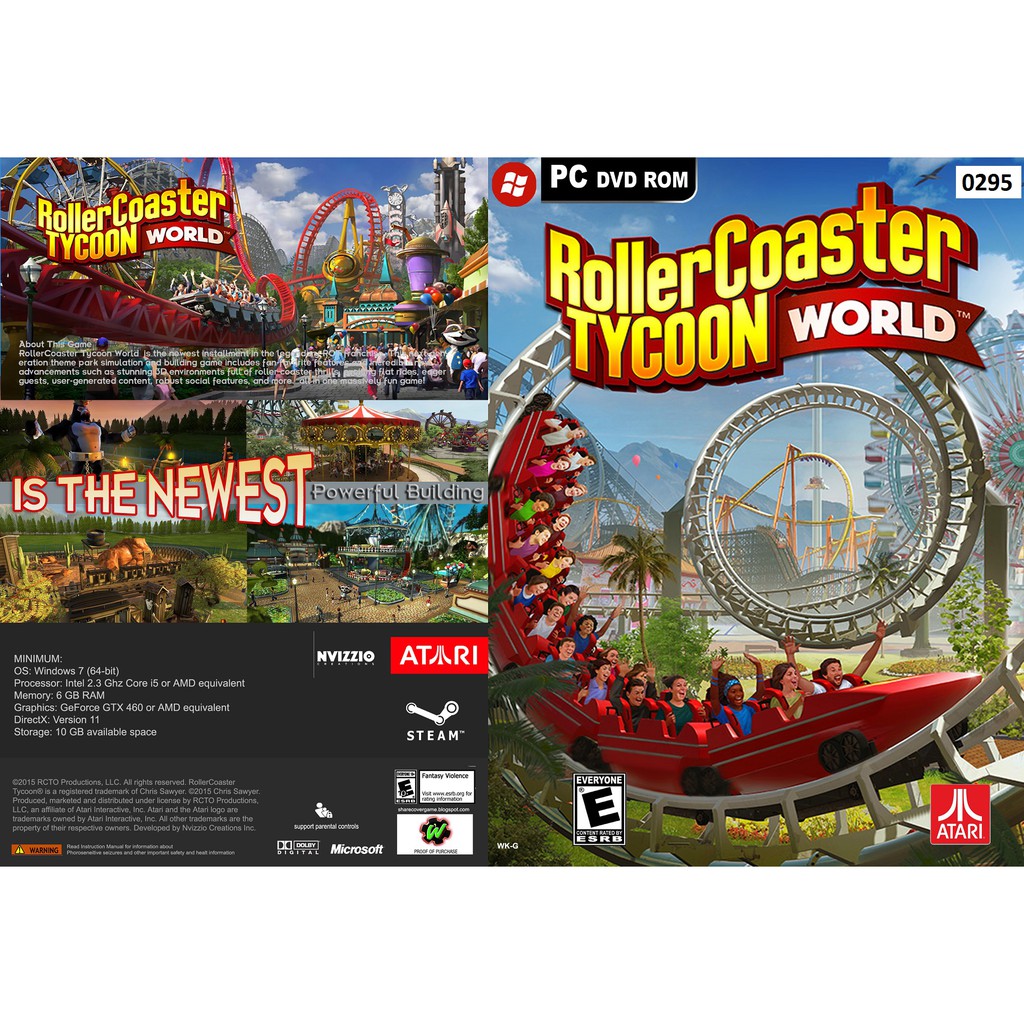 (PC) RollerCoaster Tycoon World