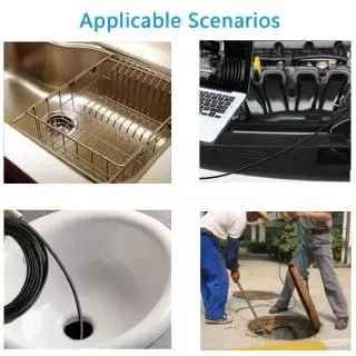 Endoscope HD 3in1 กล้องแอนโดสโคป กล้องงู ต่อคอม มือถือ กล้องส่องท่อ​ กันน้ํา USB / TYPE-C / Micro-USB Endoscope Camera 1/2/3.5/5/10 ม.