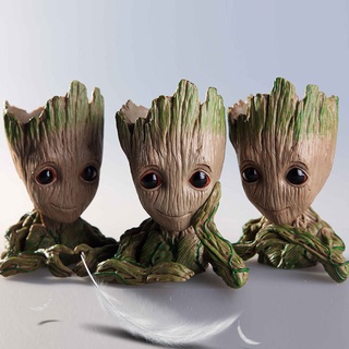 กระถางต้นไม้ ทรง Groot กระถางต้นไม้ลายการ์ตูน กระถาง SA6025