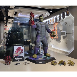 🕊️พร้อมส่ง ฟิกเกอร์ โมเดล ของสะสม Hot Toys MMS558 Avengers: Endgame 1/6 Hulk