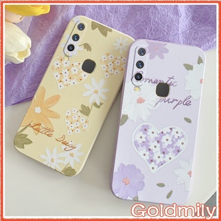 🔥 เคสวีโว่ ดอกไม้ ขอบเหลี่ยมซิลิโคนกันกระแทก Vivo Y15 Y12i Y20 Y12A Y17 Y30 Y20s Y50 Y20i Y20sG Y52 5G Y72 V11i S1 Y19 V5 V5s Y15s V9 Y85 V23 V23e Y15s Y15a Y33s Y21 Y21T Y33T Vivo15 Y12s Case