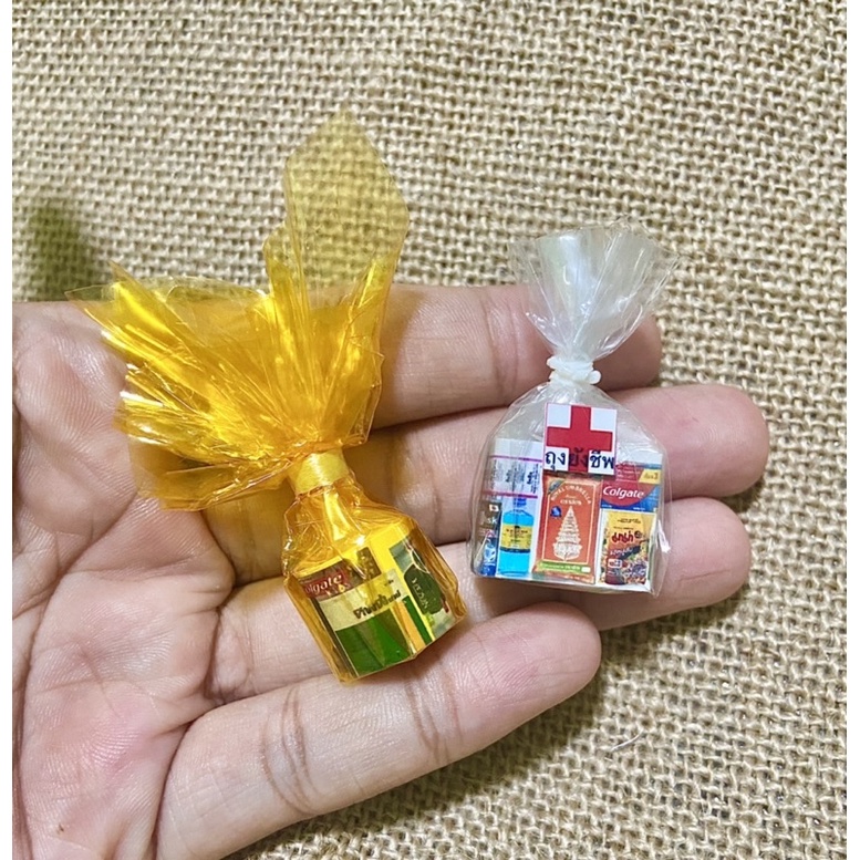 สังฆทานจิ๋ว ของจิ๋ว ของเล่นจิ๋ว ขนมจิ๋ว อาหารจิ๋ว dollhouse diy