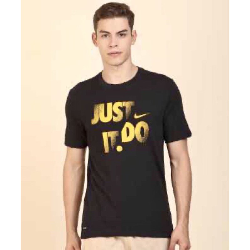 NEW เสื้อยืด Nike Just do it สีดำ💯 ไนกี้ ORIGINAL WITH TAG เนื้อผ้านุ่ม ใส่สบาย SIZE M