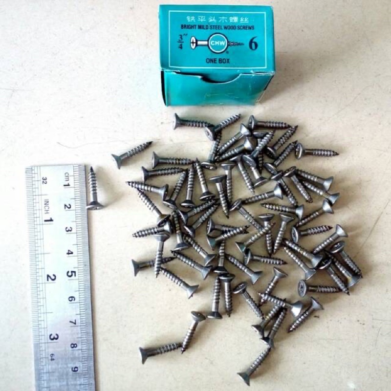 PER BOX 3/4 SCREW BOLT