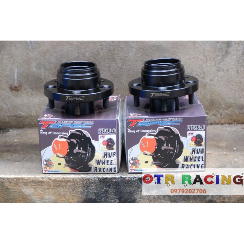 ดุมซิ่ง5รูตัวบาง TSPEC