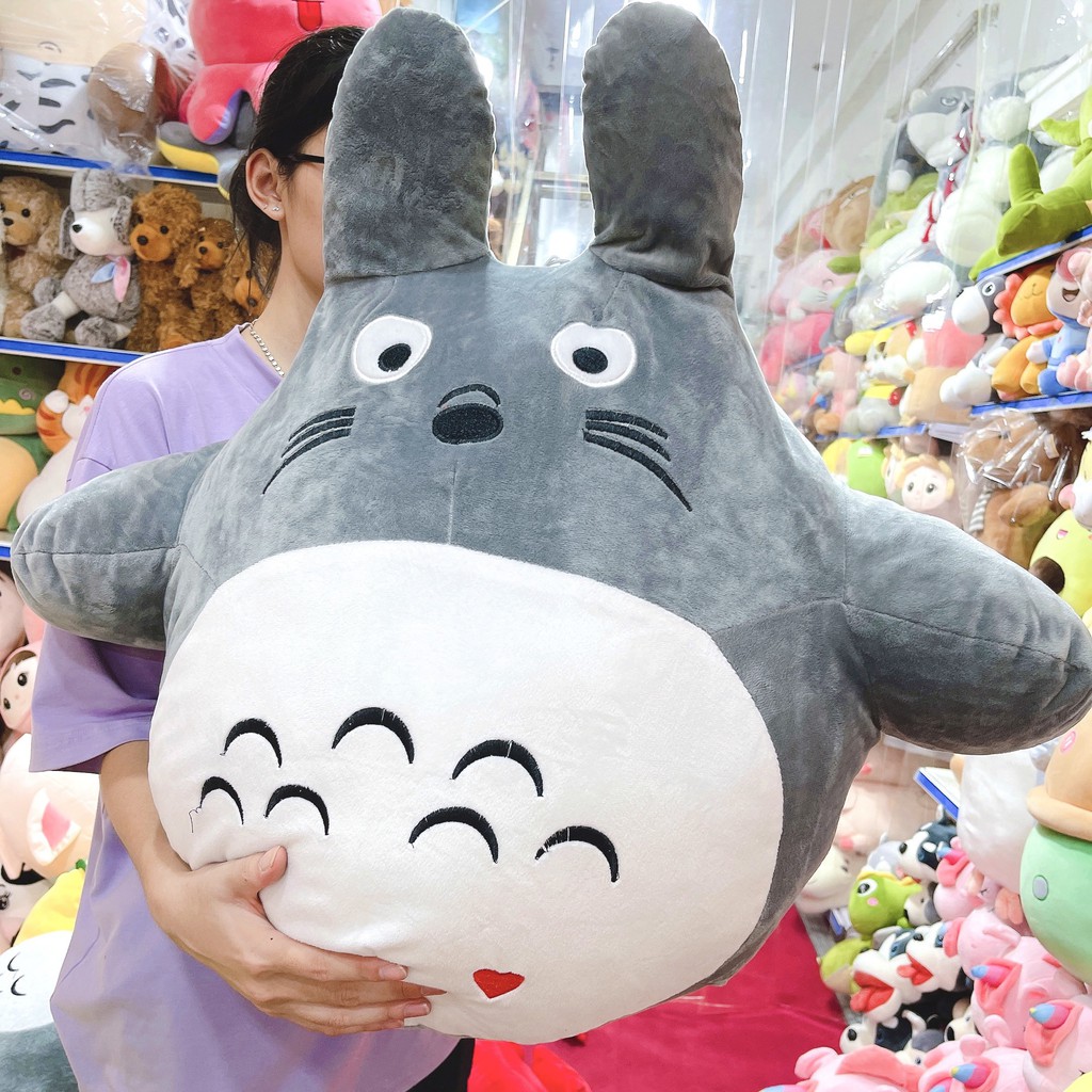 Totoro Teddy Bear คุณภาพสูง Big Belly Teddy Bear City