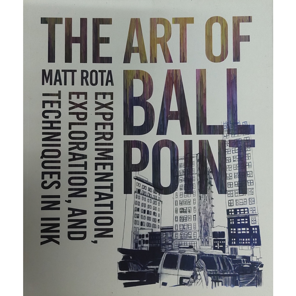 หนังสือ สอนวาดภาพ ปากกาลูกลื่น ภาษาอังกฤษ The Art Of Ballpoint | Shopee ...