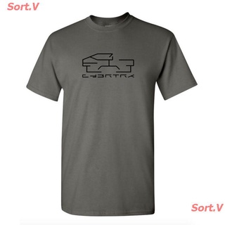 Sort.V 2021 เสื้อยืดแขนสั้นพิมพ์ลาย Cybertruck Tesla Cyber สไตล์คลาสสิกสําหรับผู้ชาย เสื้อยืดผ้าฝ้าย