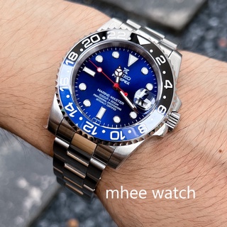 Seiko Mod BATMAN Deep Blue GMT Style Oyster Strap New Arrival