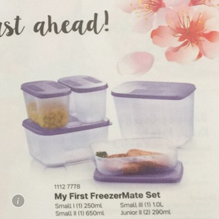 Tupperware. My  First. Freezermate  Set