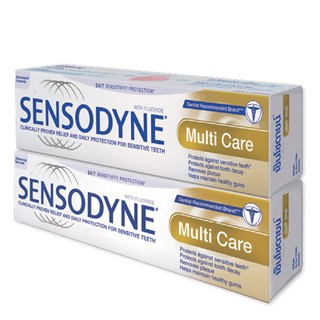 เซ็นโซดายน์ มัลติแคร์ ยาสีฟัน 100 กรัม x 2 หลอด Sensodyne Multi Care toothpaste 100g x 2 tubes