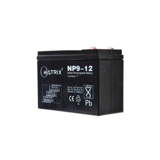 MATRIX แบตเตอรี่ยูพีเอส Battery Ups แบตเตอรี่แห้ง 12v9ah