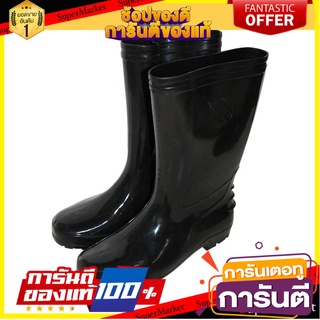 รองเท้าบูท PIPES สูง 10 นิ้ว เบอร์ 11 สีดำ อุปกรณ์นิรภัยส่วนบุคคล RUBBER BOOTS PIPES NO.11 10IN BLACK