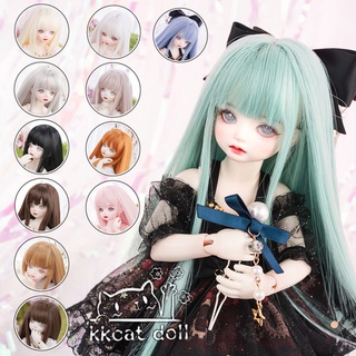 【bjd Wig】ตุ๊กตา sd ผมยาวตรง 1/3 1/4 1/6 DW002