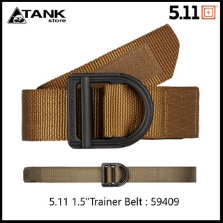 5.11 1.5"Trainer Belt #59409 เข็มขัดสไตล์แทคติคอล หัวสแตนเลส กว้าง 1.5 นิ้ว แข็งแรง รับน้ำหนักได้มาก ติดอุปกรณ์ได้เยอะ