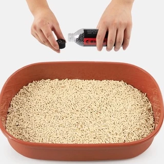 เม็ดดับกลิ่นทรายแมว เม็ดดับกลิ่น ที่ดับกลิ่นอึแมว300g ที่ดับกลิ่นฉี่แมว ที่ระงับกลิ่น เพียงโรยใส่กะบะทรายแมวกลิ่นจะค่อ