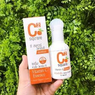 C Square Vitamic C Essence (By Facy) ซี สแควร์ เอสเซ้นซ์ เซรั่มหัวเชื้อ วิตามินซี เข้มข้น (30 กรัม) ลดเลือนจุดด่างดำ