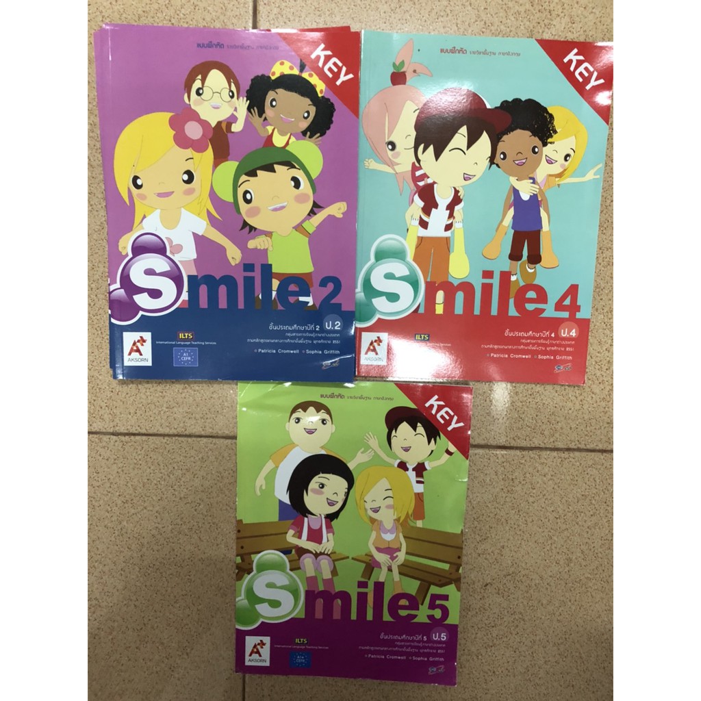 Key เฉลย แบบฝึกหัด และ หนังสือเรียน Smile Student's book ป.1-ป.6 ลส'51 (อจท.) - รูปที่ 2
