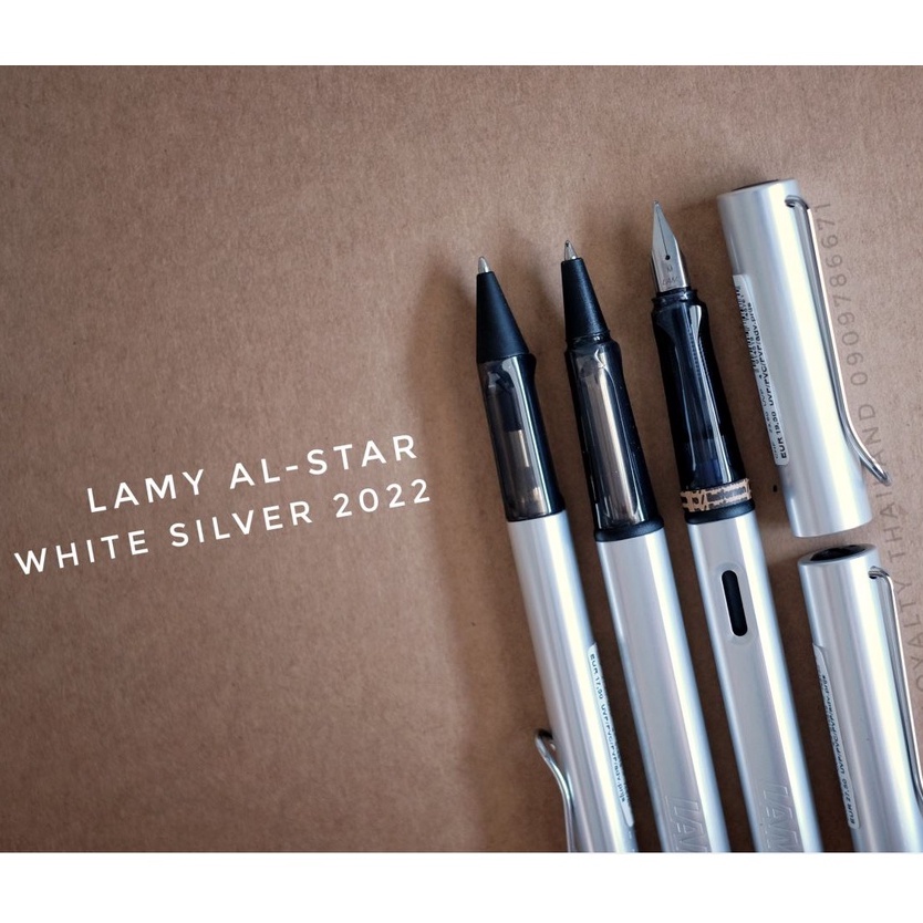 **พร้อมส่ง** LAMY Al-star White silver 2022 ปากกาลามี่ ออลสตาร์ สีเงินขาว ปี 2022