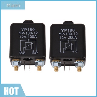 Miaon อุปกรณ์รีเลย์มอเตอร์ 24V/12V 200A/100A สําหรับรถยนต์รถบรรทุก