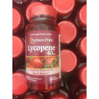 Puritans Pride Lycopene 40 mg / 60 Softgels