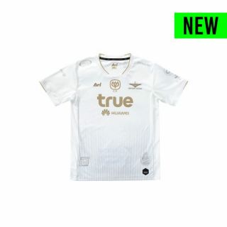 เสื้อบอลเด็กสีขาว ไทยลีก 2019 (AWAY KIDS JERSEY 2019)