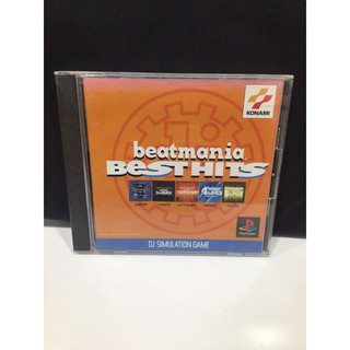 แผ่นแท้ [PS1] beatmania Best Hits (Japan) (SLPM-86596 | 86830) Beat Mania