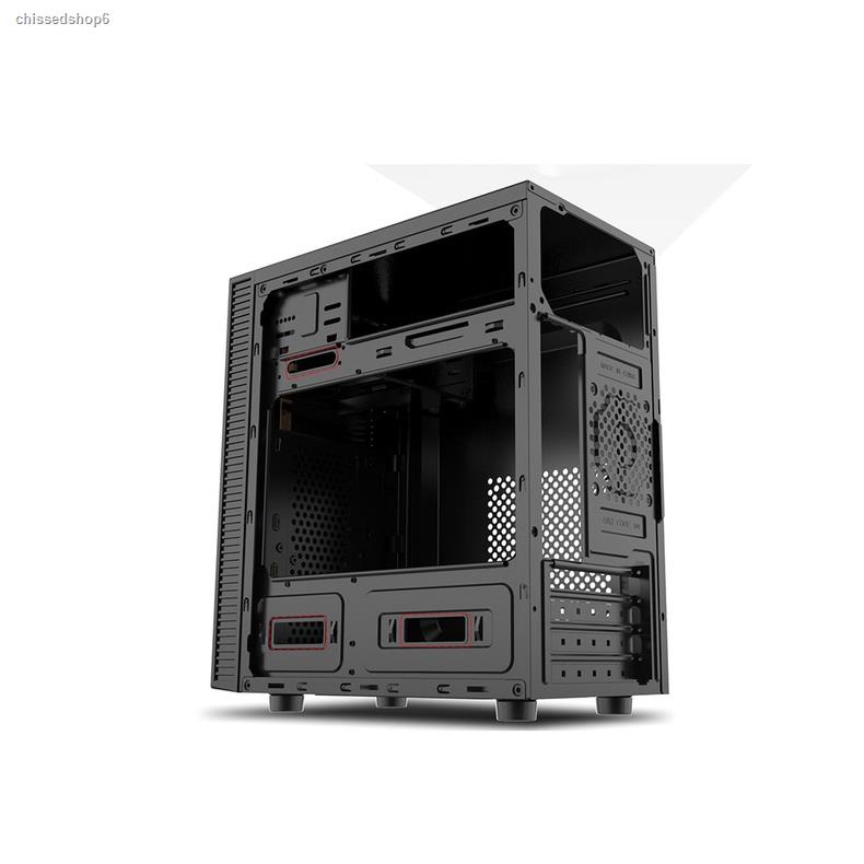 ส่งตรงจากกรุงเทพComputer Case VENUZ ATX เคสเกมส์มิ่ง RGB เคสคอมพิวเตอร์  with Dual Ring Gaming Cooling Fan