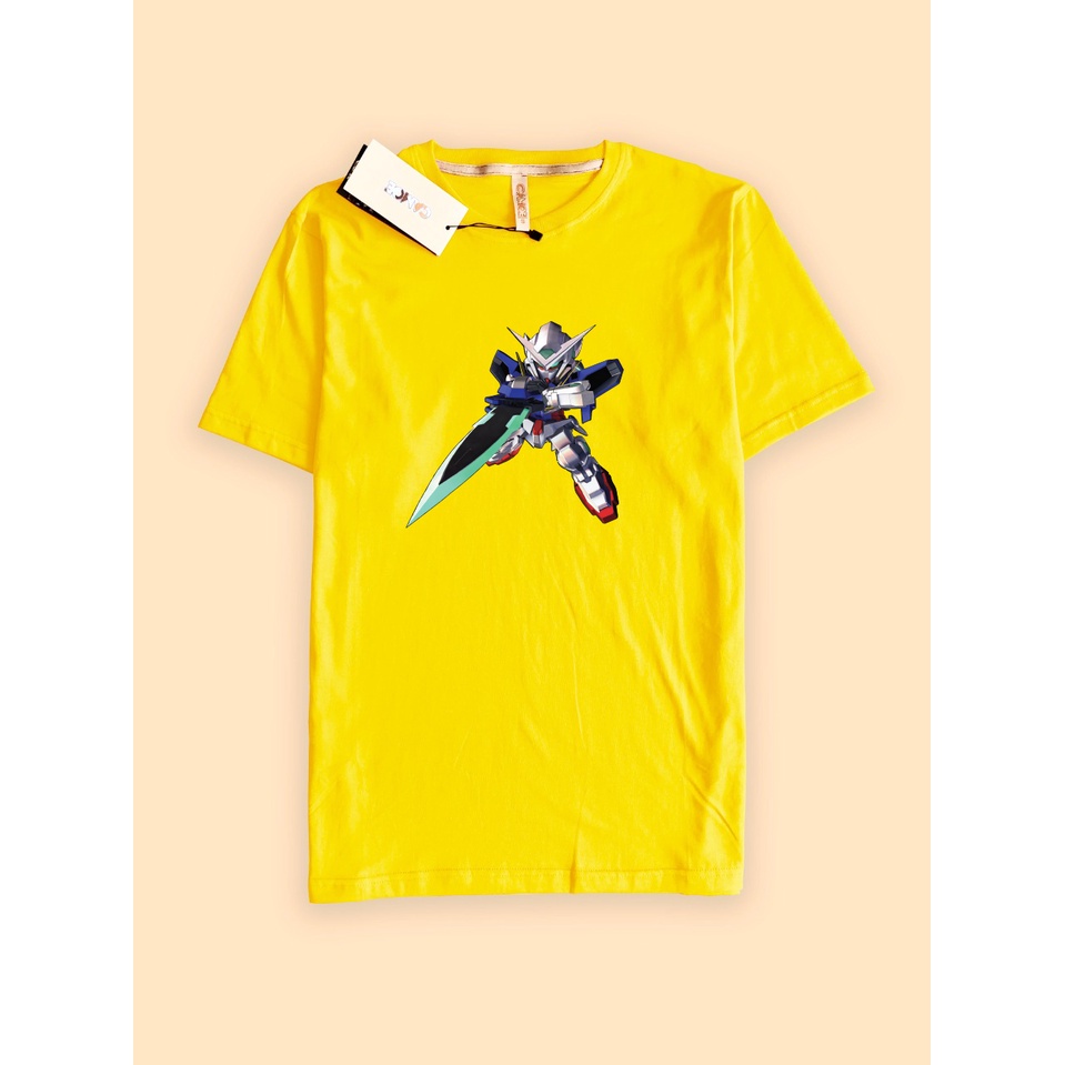เสื้อยืดอนิเมะ Gundam Exia 00 Chibi