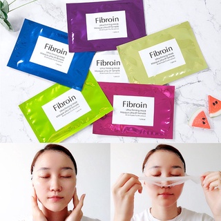 Fibroin mask แผ่นมาร์กหน้า มาร์กหน้าเจล สินค้าพร้อมส่ง