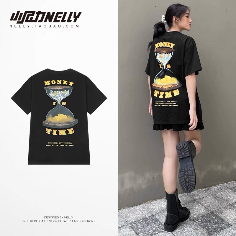 ของใหม่ เสื้อยืดสกรีนลาย สไตล์ NELLY