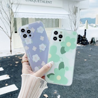 เคสโทรศัพท์มือถือแบบนิ่ม TPU ลายดอกไม้น่ารัก สําหรับ Vivo V19 NEO Y20i Y15S Y11 Y51 Y17 Y15 Y50 Y30 Y19 Y91C Y97 F11 V15 V17 PRO Y21 Y21S Y33S