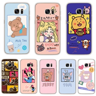 เคส Samsung galaxy s5 s7 s7 edge s8 s8 plus ซิลิโคนใส เคสนิ่ม