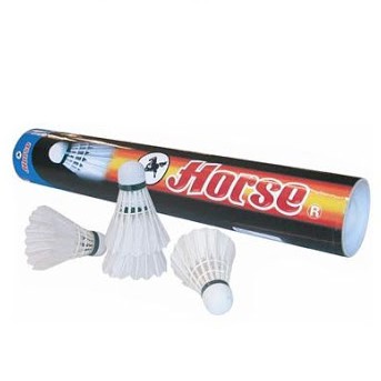 พร้อมส่ง ลูกแบด ลูกขนไก่ ตราม้า HORSE Badminton Shuttlecock รุ่น H-1011