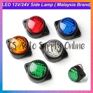 Cs โคมไฟ LED 24v ขนาดเล็ก สําหรับติดด้านข้างรถบรรทุก 1 ชิ้น ต่อบิจิ