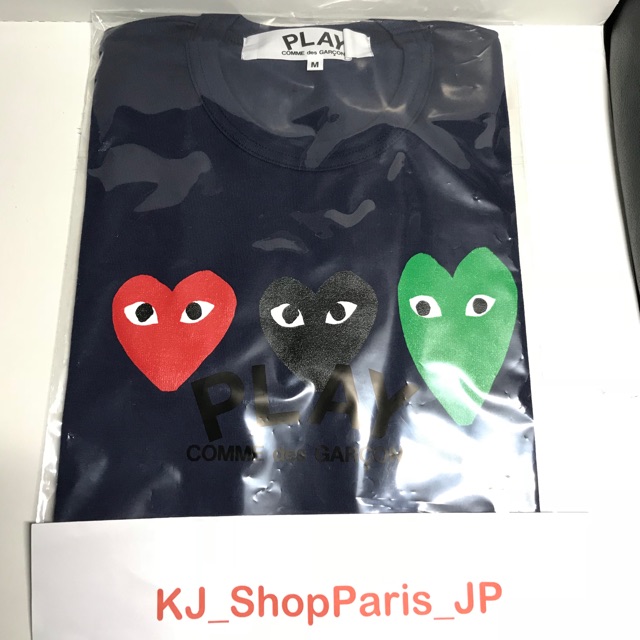 (ใหม่และแท้💯%) เสื้อ PLAY COMME des GARCONs Men ไซส์ มาใหม่❗️📍พร้อมส่งทันที📍