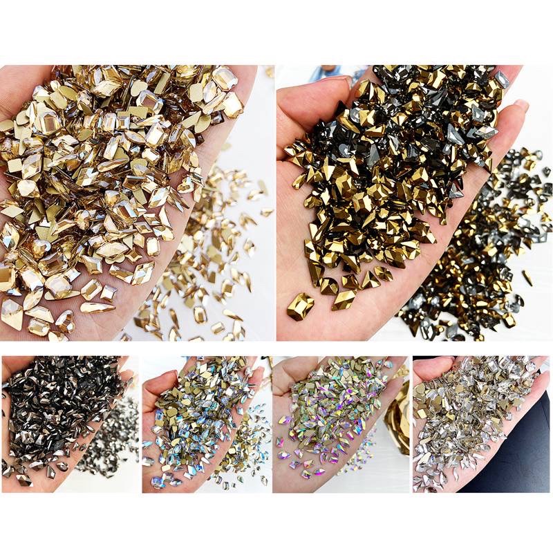 อะไหล่ตกแต่งเล็บ เพชรติดเล็บ 40-50ชิ้นคละ ส่งจากไทย