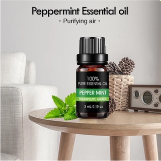 Peppermint Field Mask Drop น้ำมันหอมระเหย Peppermint Essential Oil 100% Pure &amp; Therapeutic Grade, กลิ่นเปปเปอร์มินท์